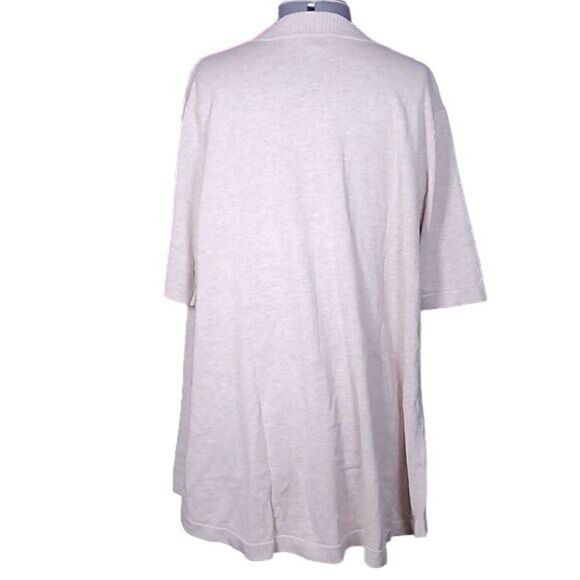 NWOT Isaac Mizrahi Open Front Peplum Cardigan Sz XS - Picture 4 of 12